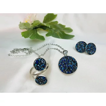 Swarovski kristállyal szórt - Ékszer Szett