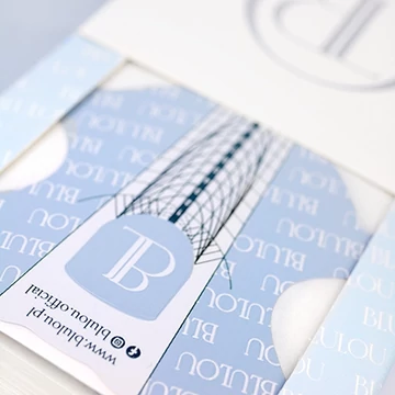 Blulou Alumíniumos papír sablon - 10db