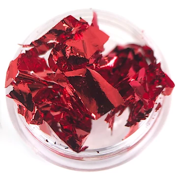 Körömdíszítő - Füstfólia 849-10 PIROS