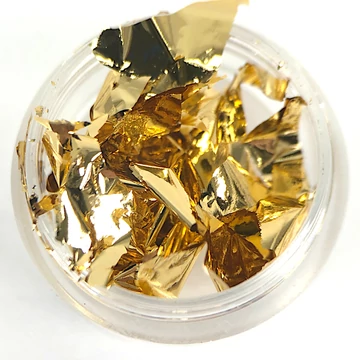 Körömdíszítő - Füstfólia 849-11 DARK ARANY