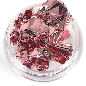 Körömdíszítő - Füstfólia 849-12 ROSEPINK