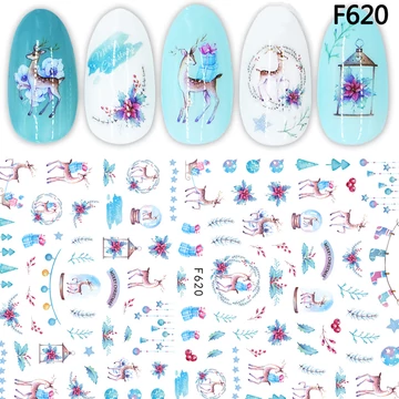 Köröm Matrica  - F620 Karácsonyi