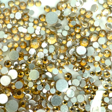 Körömdíszítő Kristály - Vegyes Méret - 720Db - Qqs-220496-Gold