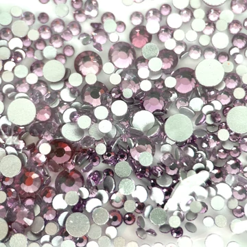 Körömdíszítő Kristály - Vegyes Méret - 720Db - Qqs-230618