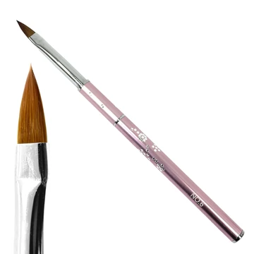 Porcelán Építő Ecset - 6-Os -  Prémium - Metál Pink 82961