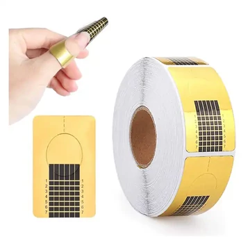 Műköröm Építő Sablon | 300 Db - Qqs-230845