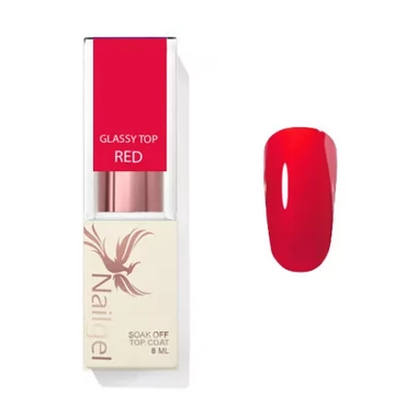Glassy Top - 8ml - Red