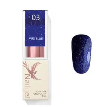 Mrs Blue Gél Lakk 8ml - 03