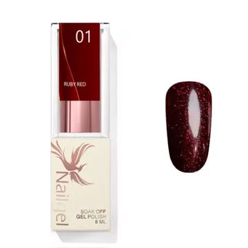 Ruby Red Gél Lakk 8ml - 01