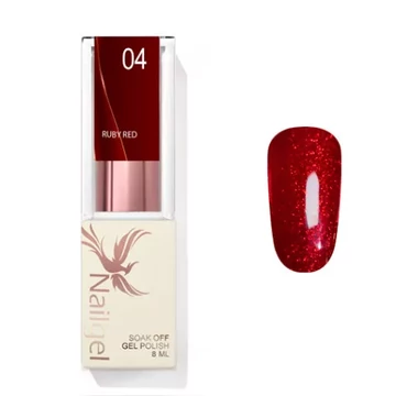 Ruby Red Gél Lakk 8ml - 04