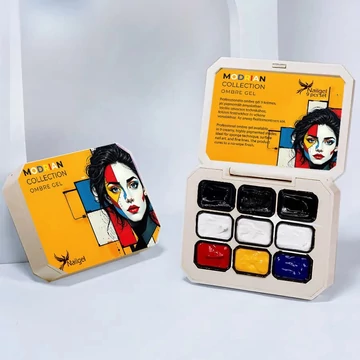 Festőzselé, Ombre Paletta - 9db szín