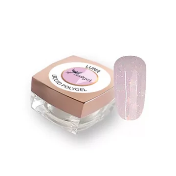 Liquid Polygel - Luna - 15ml - Világító csillagokkal
