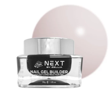 Next By Zellia Gel Builder / Építő Zselé 30G - Hema Free - Zgb-007 - Oyster Pearl