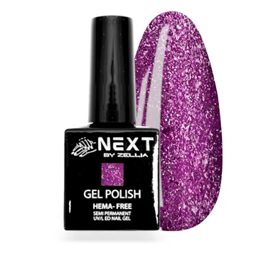 Next By Zellia Hema / Tpo Free Platinum Gél Lakk 12ML - 017
