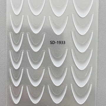 Mosolyvonal matrica - Fehér