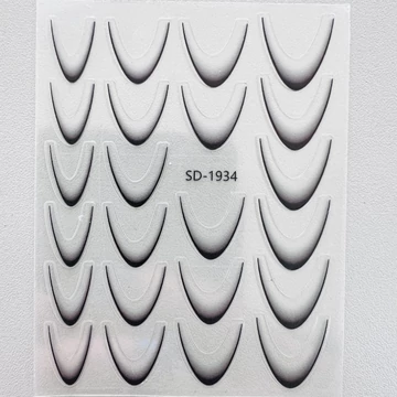 Mosolyvonal matrica - Fekete