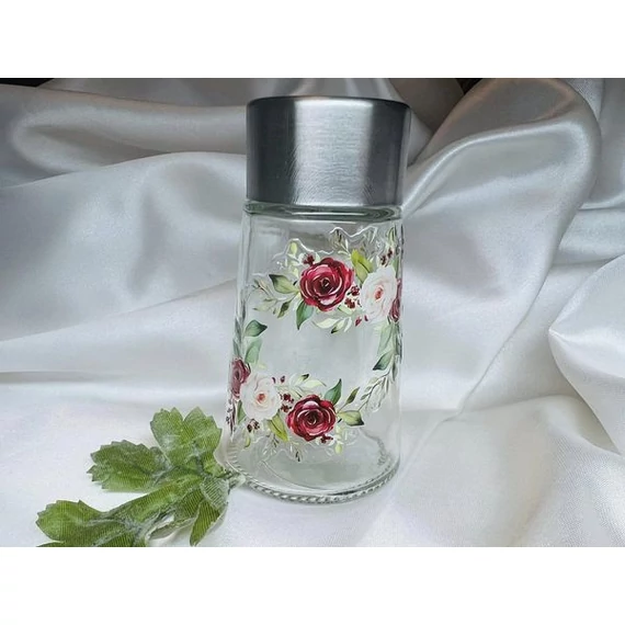 Fűszertartó - Rózsás