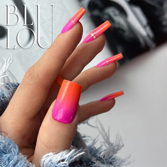 Blulou Ombre színes zselé - 79