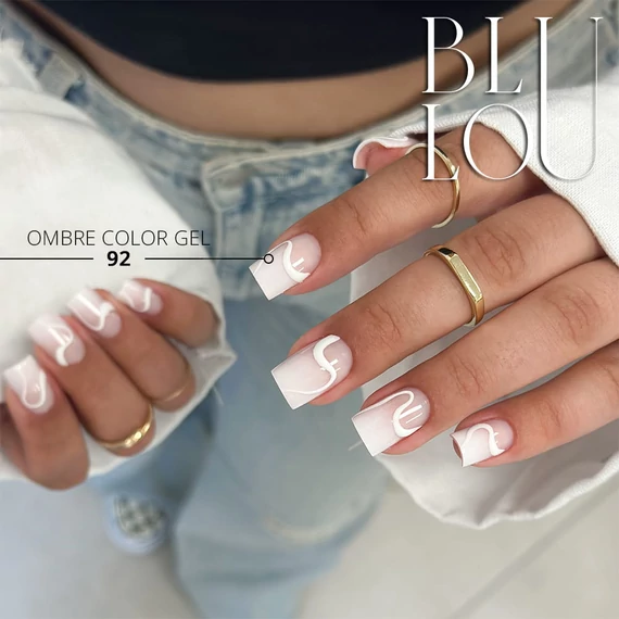 Blulou Ombre színes zselé - 92