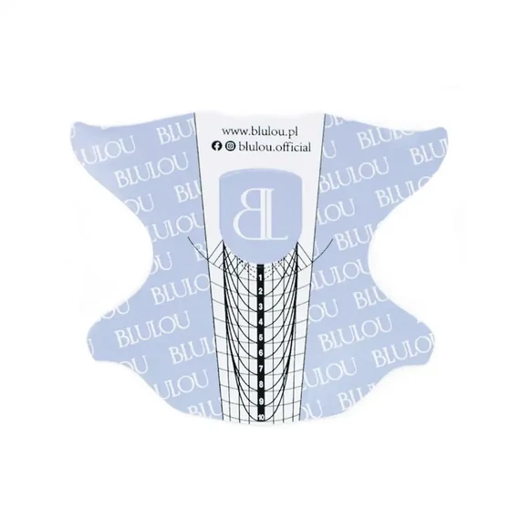Blulou Alumíniumos papír sablon - 300db