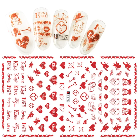 Köröm Matrica  - F176 Kiss