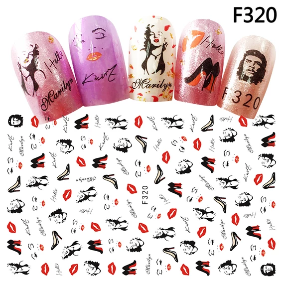 Köröm Matrica  - F320 Marilyn