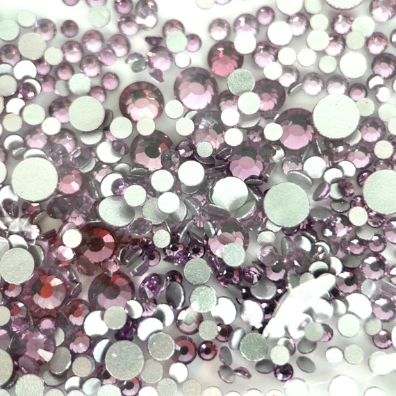 Körömdíszítő Kristály - Vegyes Méret - 720Db - Qqs-230618