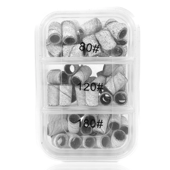 Csiszológyűrű - #80 / #120 / #180 - 75 Db-Os Kiszerelés - Fehér