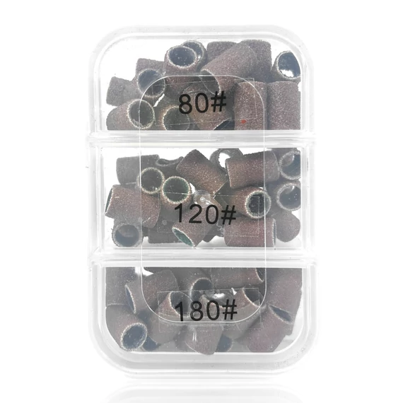 Csiszológyűrű - #80 / #120 / #180 - 75 Db-Os Kiszerelés - Barna