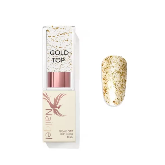Gold Top Coat - Fixmentes Fényzselé - 8ml