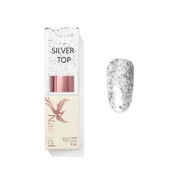 Silver Top Coat - Fixmentes Fényzselé - 8ml
