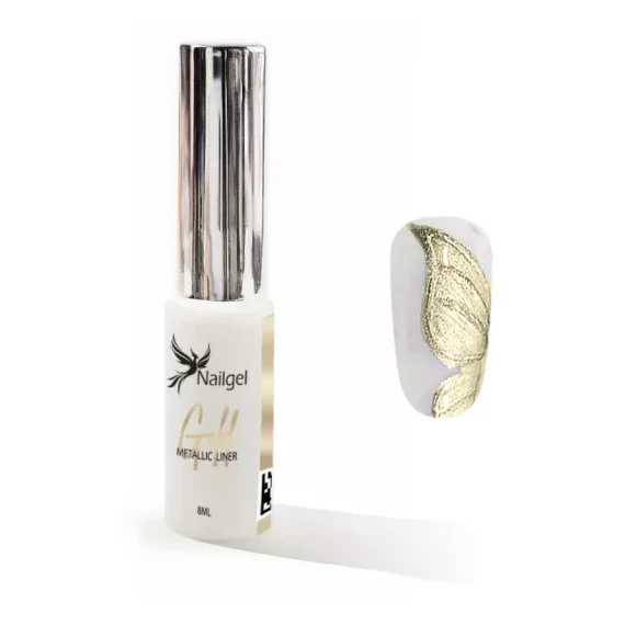 Advent Gél Lakk Liner 8ml - Gold