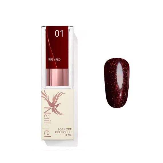 Ruby Red Gél Lakk 8ml - 01