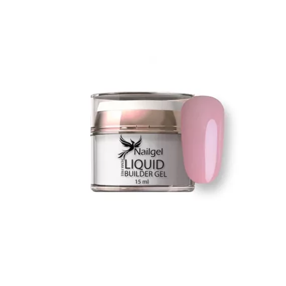 Liquid Builder Gel - Frozen Rose - 15ml