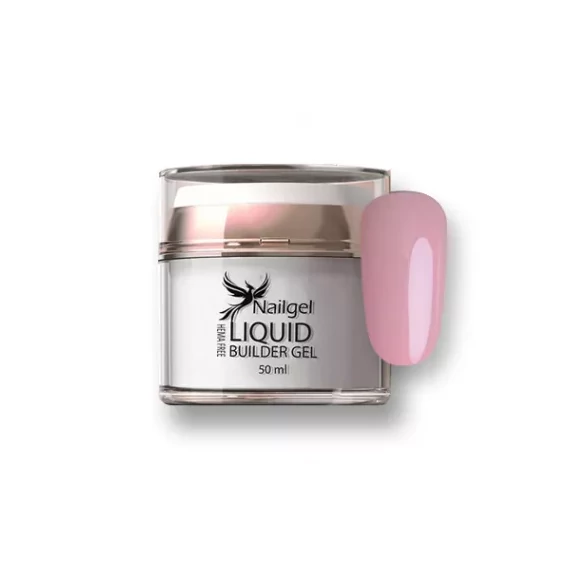 Liquid Builder Gel - Frozen Rose - 50ml