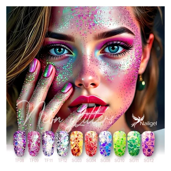 Díszítő Flitter Szett - 10db