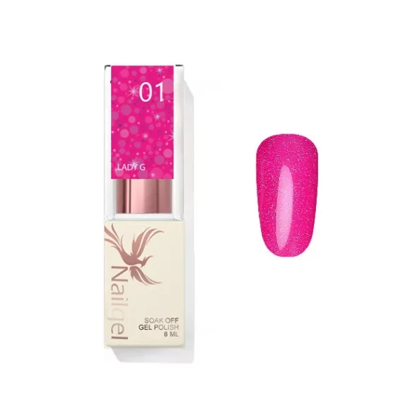 Lady G Gél Lakk 8ml - 01
