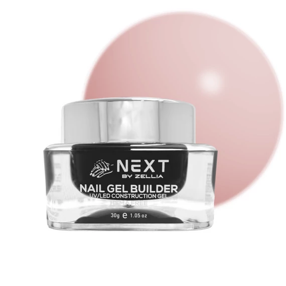 Next By Zellia Gel Builder / Építő Zselé 30G - Hema Free - Zgb-008 - Blush