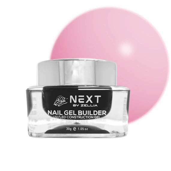 Next By Zellia Gel Builder / Építő Zselé 30G - Hema Free - Zgb-010 - Salmon