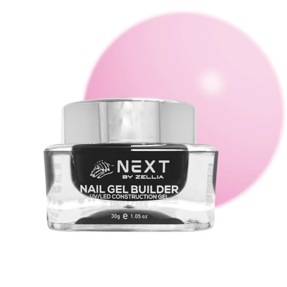 Next By Zellia Gel Builder / Építő Zselé 30G - Hema Free - Zgb-011 - Bubble Gum