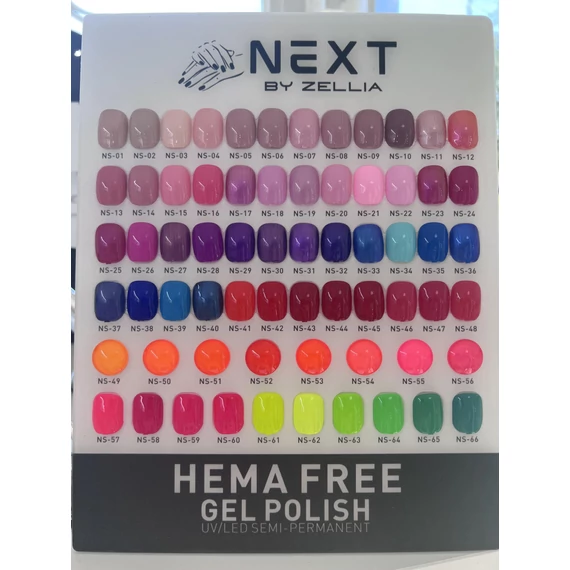 Next by Zellia Gél Lakk Szett - 66db