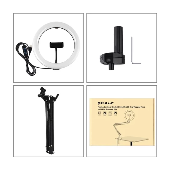 Körlámpa/Szelfilámpa Telefontartóval