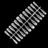 Műköröm Tip - Flexibilis Soft Tip 240Db-Os - 83171